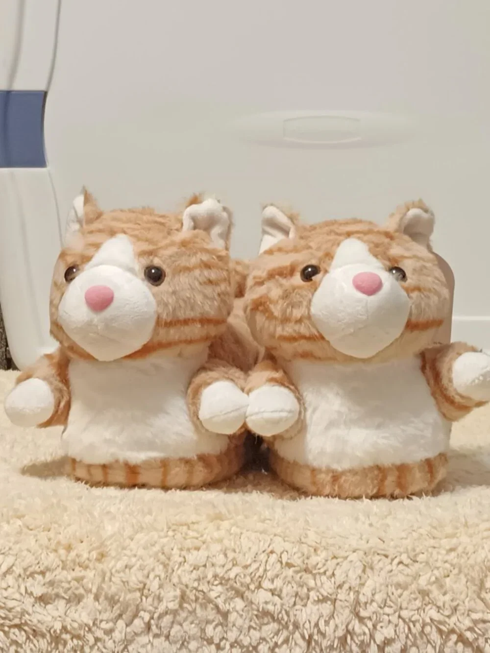 NWT ~ Petco 3-D Cat Fuzzy Slippers for Adults (Size: Medium, 7-8) - Picture 7 of 14